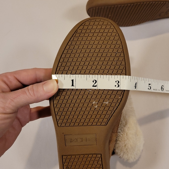 Skechers SKCH+3 Tan Suede Boots w Faux Fur, 8.5 - Picture 16 of 16